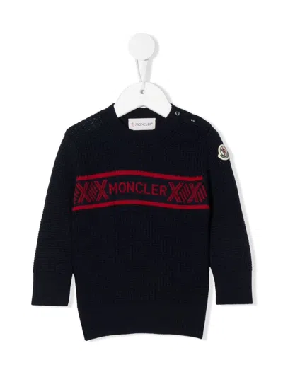 Moncler Enfant · Crew Neck Sweater In Black