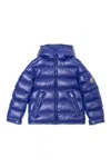 Moncler Kids Maya Quilted Shell Jacket (8-10 Years) In Blu