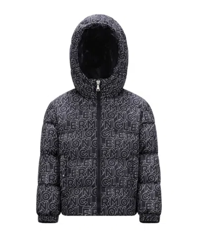 Moncler Enfant Fergus Down Jacket In Black