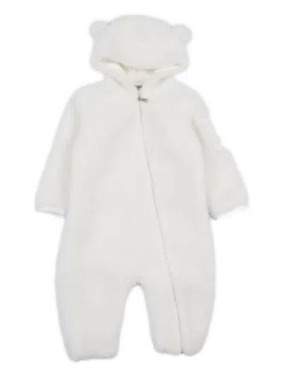 Moncler Kids'  Enfant Hooded Onesie In White