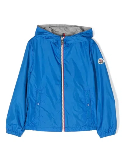 Moncler Enfant · Kids' Hooded Padded Jacket In Blue