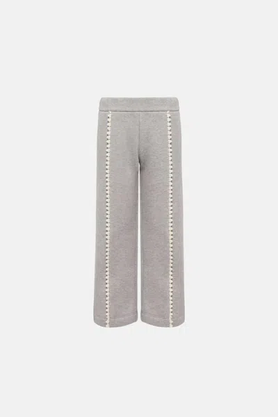 Moncler Enfant · Moncler Enfant Kids Open Cuff Joggers In Grey