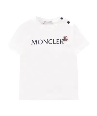 MONCLER MONCLER ENFANT LOGO JERSEY T-SHIRT