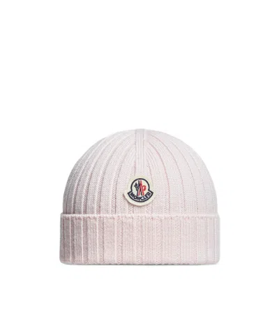 Moncler Enfant Logo Patch Beanie