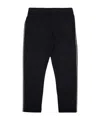 Moncler Enfant Logo-patch Leggings In Black