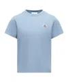 Moncler Short-sleeved T-shirt In Blue