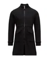 Moncler Enfant Logo Patch Polo Dress In Black