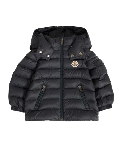 MONCLER MONCLER ENFANT LOGO PATCH ZIP-UP JACKET