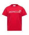 Moncler Enfant Logo T-shirt In Red