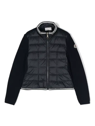 Moncler Enfant · Kids' Logo-appliqué Padded Jacket In Blue