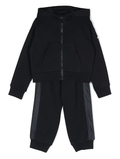Moncler Enfant · Kids' Logo-patch Cotton Tracksuit In Black