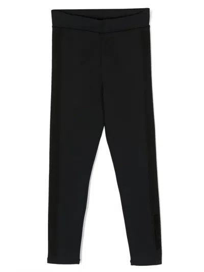 Moncler Enfant · Kids' Logo-patch Elasticated Leggings In Black