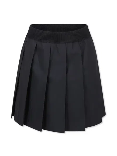 Moncler Enfant · Kids' Logo-patch Skirt In Black