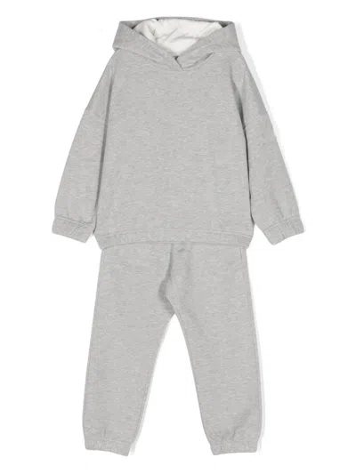 Moncler Enfant · Kids' Logo-patch Tracksuit Set In Gray