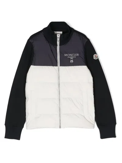 Moncler Enfant · Kids' Logo-print Puffer Jacket In Blue
