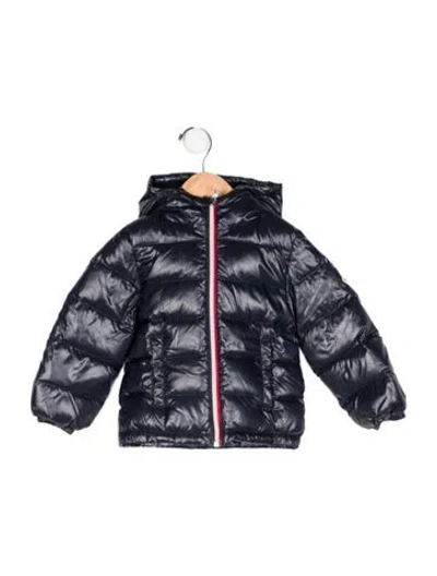 Pre-owned Moncler Babies' Enfant New Aubert Down Jacket In Blue