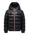 Moncler Doudoune À Capuche New Aubert In Black