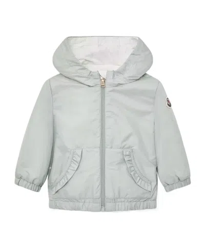 Moncler Enfant Nigar Hooded Jacket In White