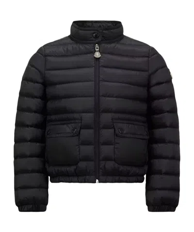 Moncler Enfant Odile Flared Puffer Coat In Black