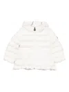 Moncler Enfant Padded Coat With Hood In White