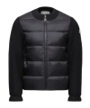Moncler Enfant Padded Zip-up Cardigan In Black