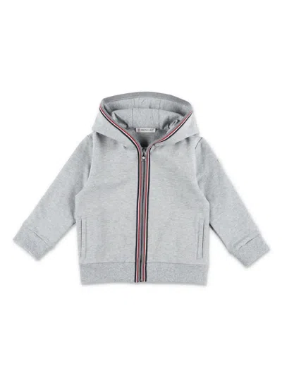 Moncler Enfant · Babies' Striped-trim Mélange Tracksuit In Gray