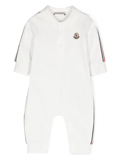 Moncler Enfant · Babies' Tricolor Romper In White