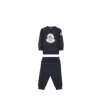Moncler Ensemble De Survêtement En Coton À Logo Pixel In Blue