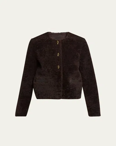 Moncler Epernon Jacket In Brown