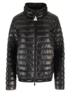 Moncler Epigeo Short Down Jacket In Black
