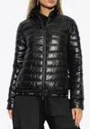 Moncler Epigeo Short Down Jacket In Black