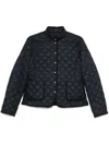 Moncler Epin Padded Down Jacket In Blue