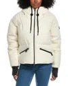 Moncler Grenoble Ski Jacket Allesaz With Hood In White