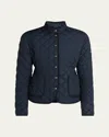 Moncler Epin Padded Down Jacket In Blue