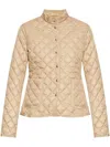 Moncler Beige Epin Puffer Jacket In Beige