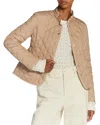 Moncler Epin Quilted Jacket In Beige
