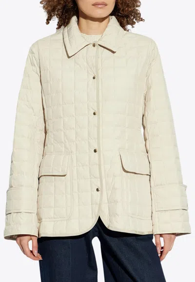 Moncler Epinal Puffer Shirt Jacket In Neutral