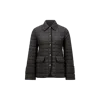 Moncler Epinal Square-quilted Down Shirt Jacket Black In Black