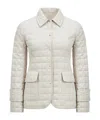 Moncler Epinal Square Quilted Down In White