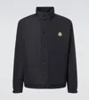 Moncler Epine Tech Down Jacket In Black