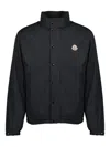 Moncler Epine Tech Down Jacket In Black