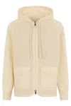 Moncler Erable Jacket In Cotton In Multi