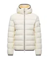 Moncler Erdon Nylon Down Jacket In White
