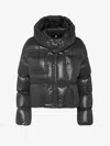 Moncler Erea Square Quilted Nylon Down Jacket In Black