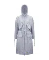 Moncler X Peanuts Erne Long Parka In Gray