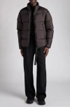 Moncler Erterle Down Puffer Jacket In Black