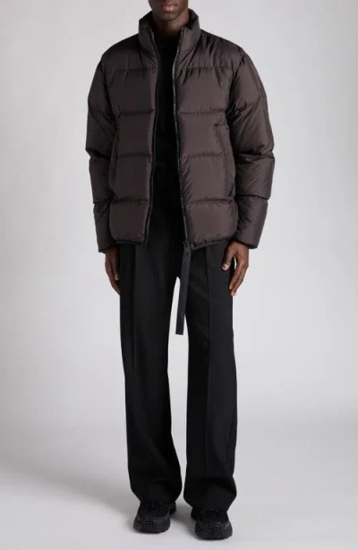 Moncler Erterle Down Puffer Jacket In Black