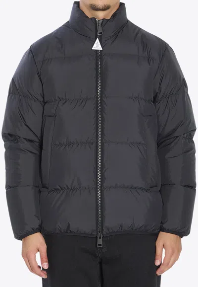 Moncler Erterle Puffer Zip-up Jacket In Black