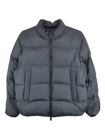 Moncler Erterle Quilted Puffer Jacket In Blue