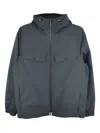 Moncler Escurays Hooded Flap-pocket Jacket In Black